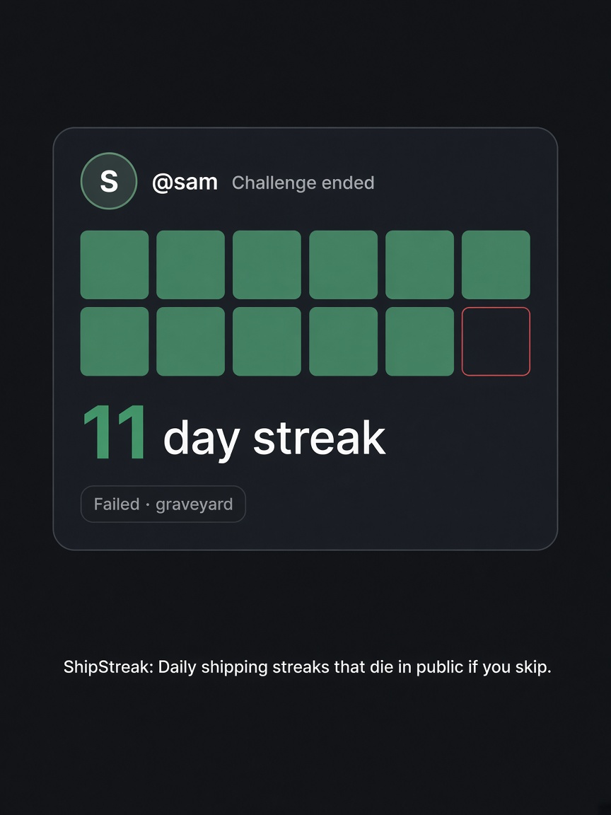 ShipStreak screenshot