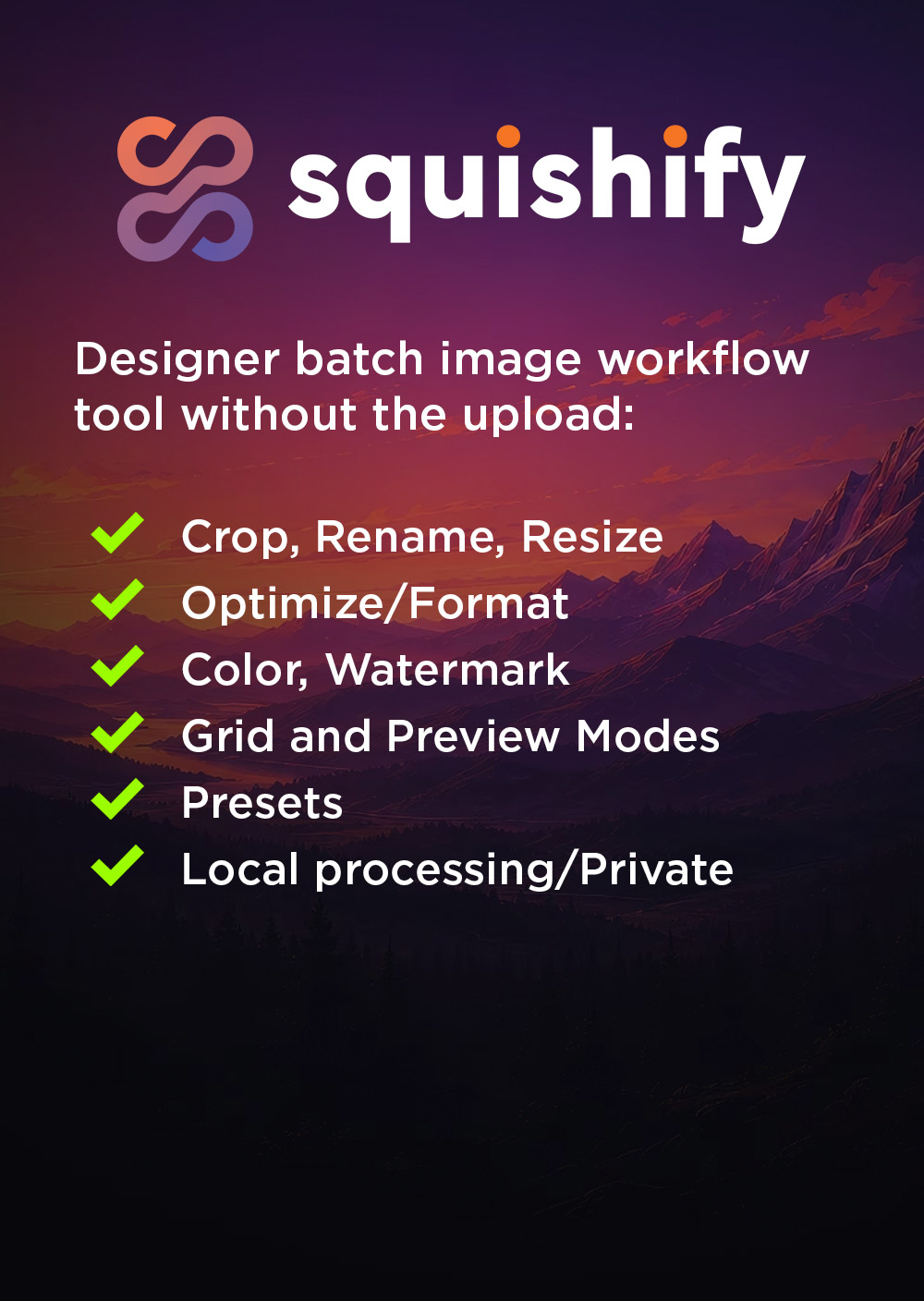 Squishify screenshot