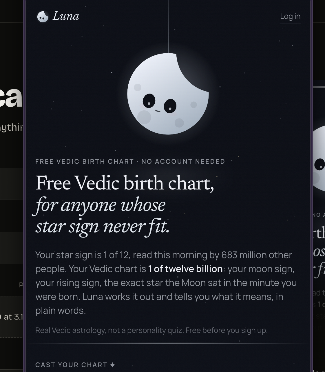 Luna screenshot