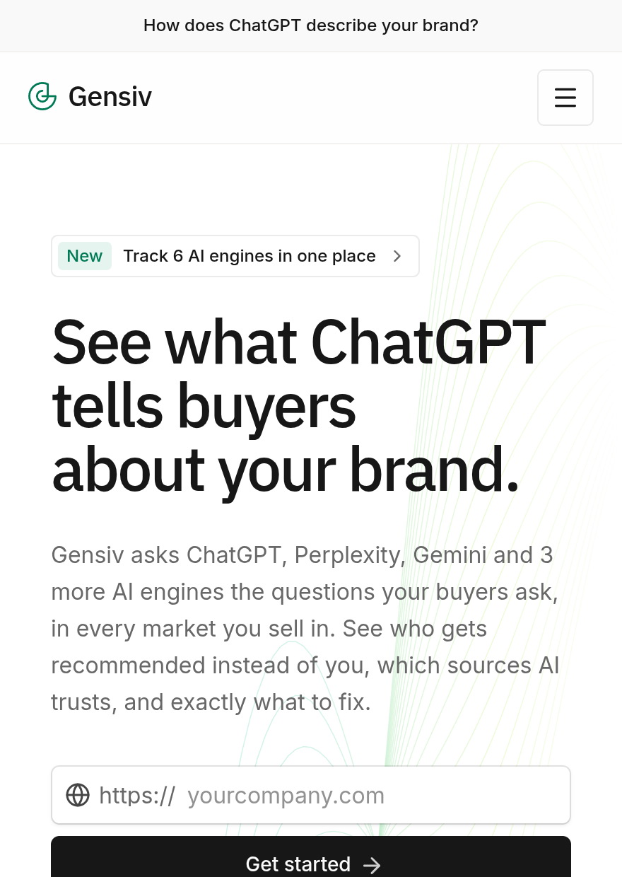 Gensiv screenshot