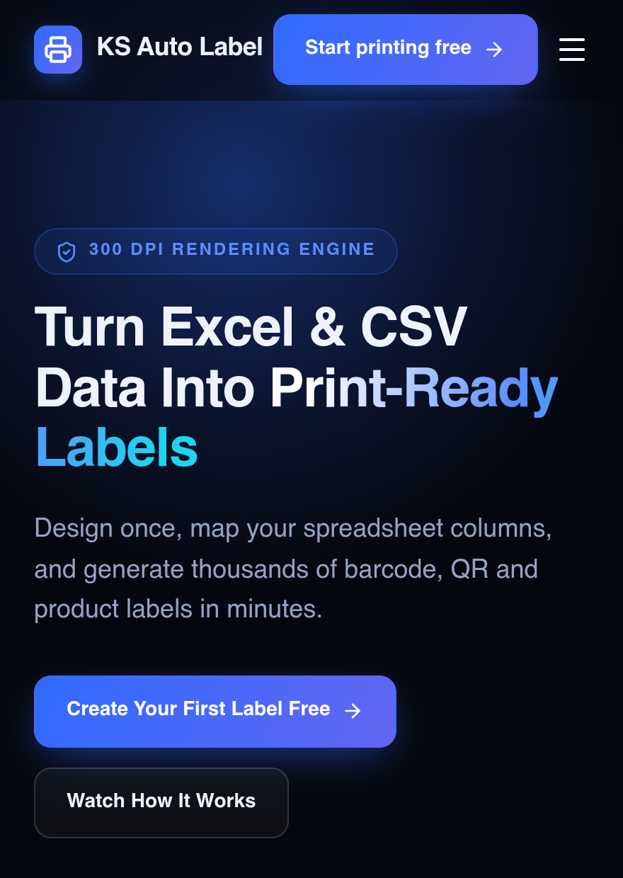 KS Auto Label screenshot