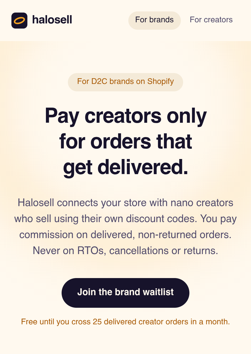 Halosell screenshot