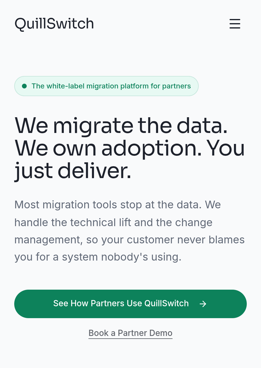 QuillSwitch screenshot