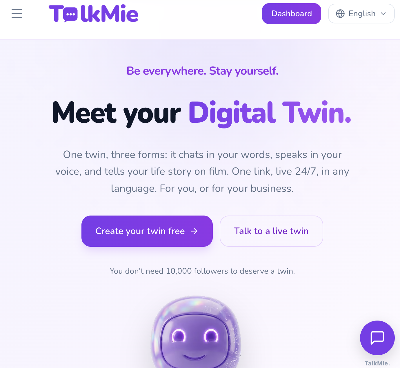 Talkmie screenshot