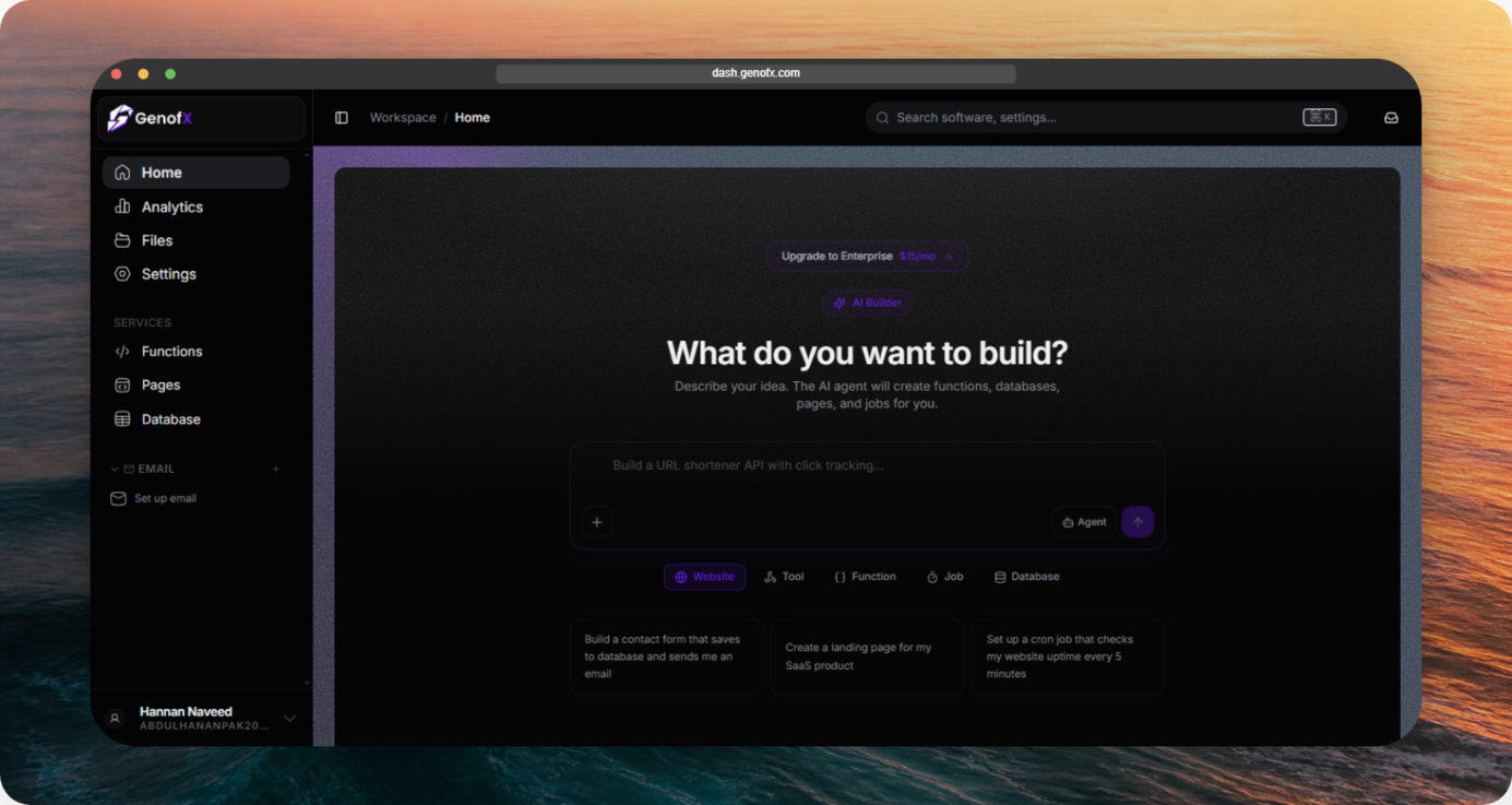 GenofX screenshot